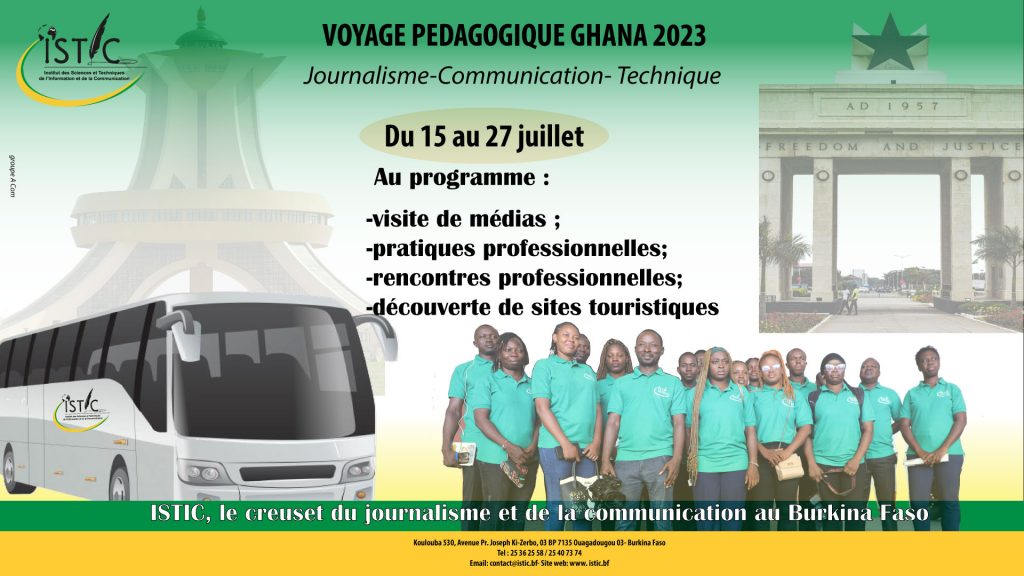 Album photo du voyage pédagogique Ghana 2023