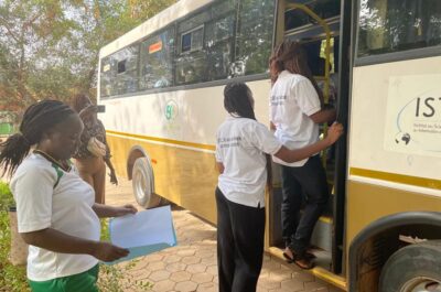 Les stagiaires de l’ISTIC le 23 avril 2026 à Ouagadougou