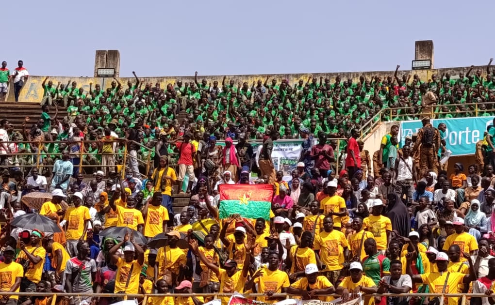 Vue du public à la cérémonie d’ouverture de la SNC le 25 avril 2026 à Bobo-Dioulasso